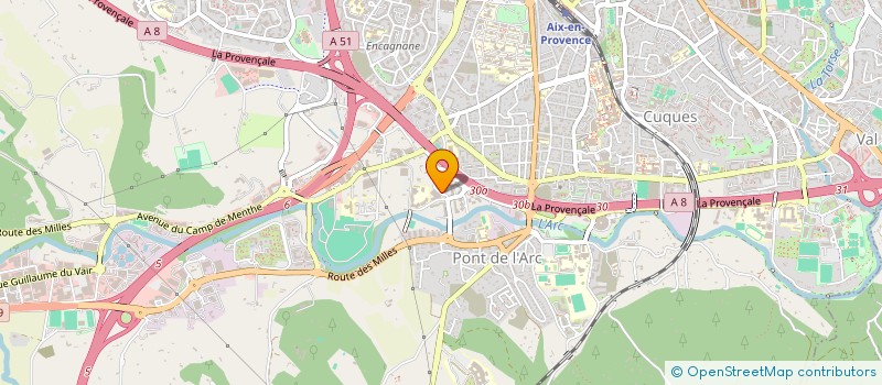 localisation de l'entreprise MONSIEUR TIMOTHEE CHOUKROUN--TARDY  AIX-EN-PROVENCE