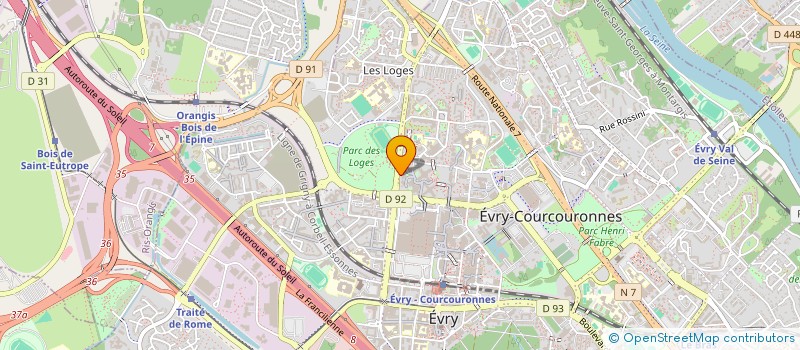 localisation de l'entreprise MONSIEUR TIMOTHEE DARRAS à EVRY-COURCOURONNES