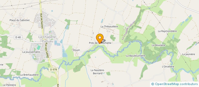 localisation de l'entreprise MONSIEUR TIMOTHEE DAVIET à LA CHAPELLE-PALLUAU