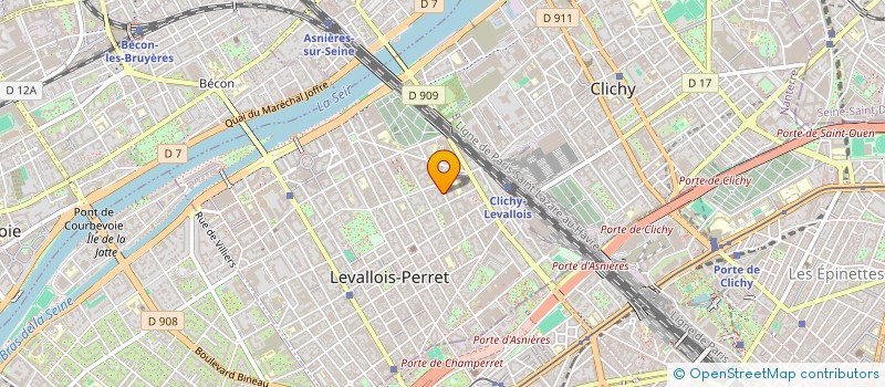localisation de l'entreprise MONSIEUR TIMOTHEE DE BRAQUILANGES à LEVALLOIS-PERRET