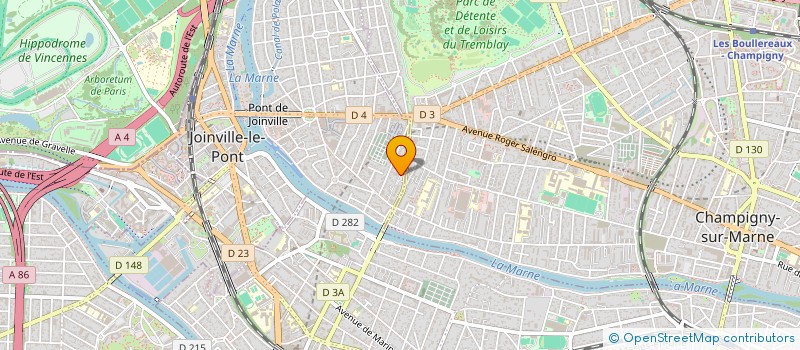 localisation de l'entreprise MONSIEUR TIMOTHEE DESPLATS  JOINVILLE-LE-PONT