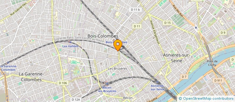 localisation de l'entreprise MONSIEUR TIMOTHEE DEYRIES à BOIS-COLOMBES