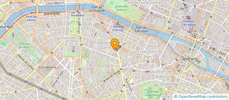 localisation de l'entreprise MONSIEUR TIMOTHEE DIOT  PARIS