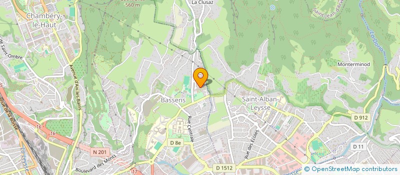 localisation de l'entreprise MONSIEUR TIMOTHEE DONNEAUD  BASSENS