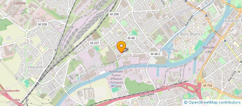 localisation de l'entreprise MONSIEUR TIMOTHEE DUBOIS à LILLE