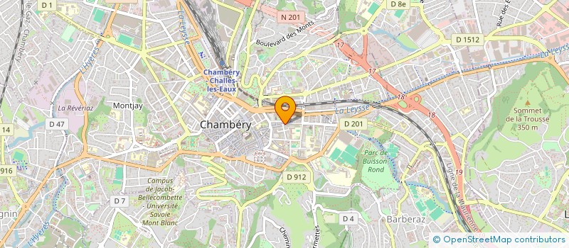 localisation de l'entreprise MONSIEUR TIMOTHEE DUTHION  CHAMBERY