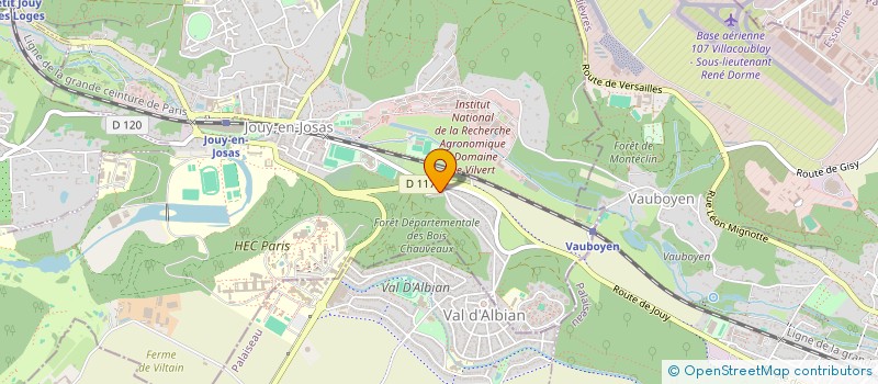 localisation de l'entreprise MONSIEUR TIMOTHEE FAURIE  JOUY-EN-JOSAS