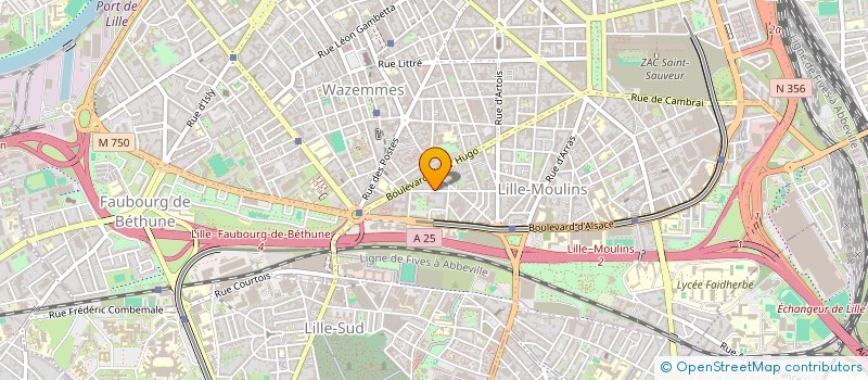 localisation de l'entreprise MONSIEUR TIMOTHEE FEILLET à LILLE