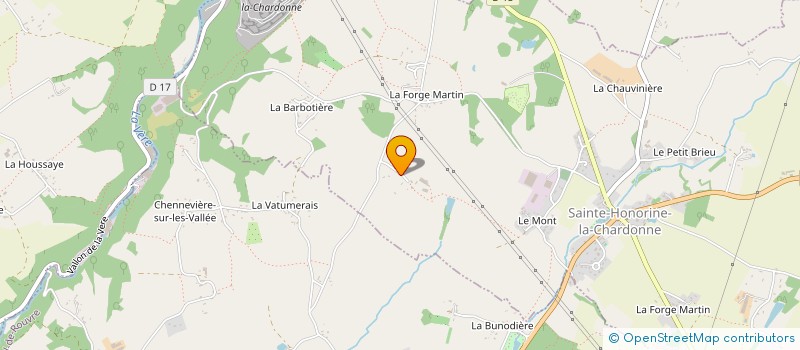 localisation de l'entreprise MONSIEUR TIMOTHEE FELS à SAINTE-HONORINE-LA-CHARDONNE