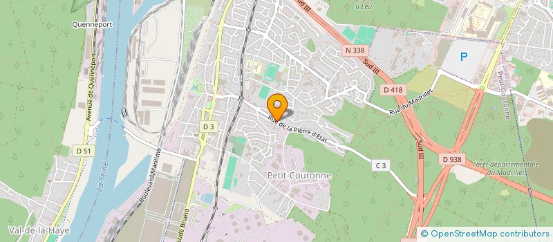 localisation de l'entreprise MONSIEUR TIMOTHEE FROMENT  PETIT-COURONNE