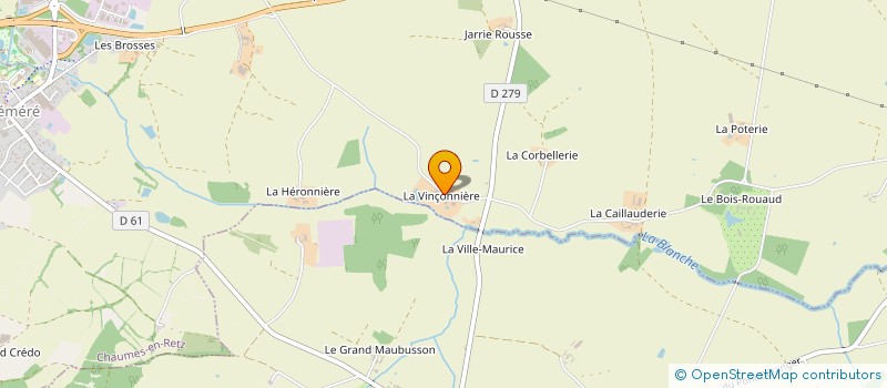 localisation de l'entreprise MONSIEUR TIMOTHEE FRONT  CHAUMES-EN-RETZ