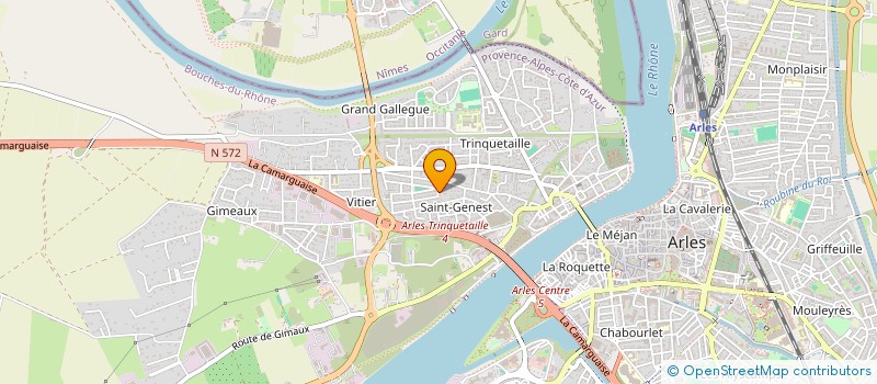 localisation de l'entreprise MONSIEUR TIMOTHEE GALANT  ARLES