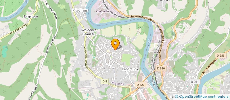 localisation de l'entreprise MONSIEUR TIMOTHEE GARCIA  PRADINES