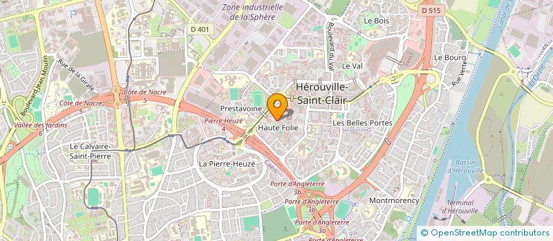 localisation de l'entreprise MONSIEUR TIMOTHEE GAULIN  SAINT-CONTEST