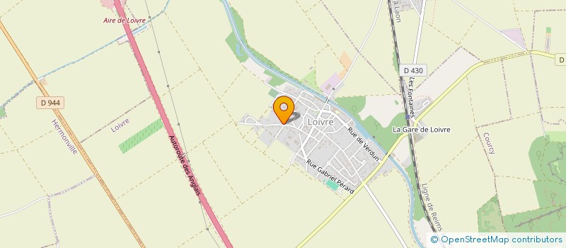 localisation de l'entreprise MONSIEUR TIMOTHEE GAZE  LOIVRE