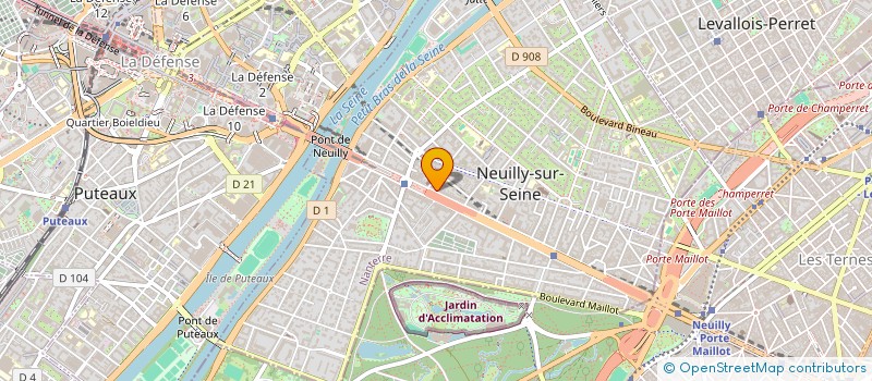 localisation de l'entreprise MONSIEUR TIMOTHEE GENTHON à NEUILLY-SUR-SEINE