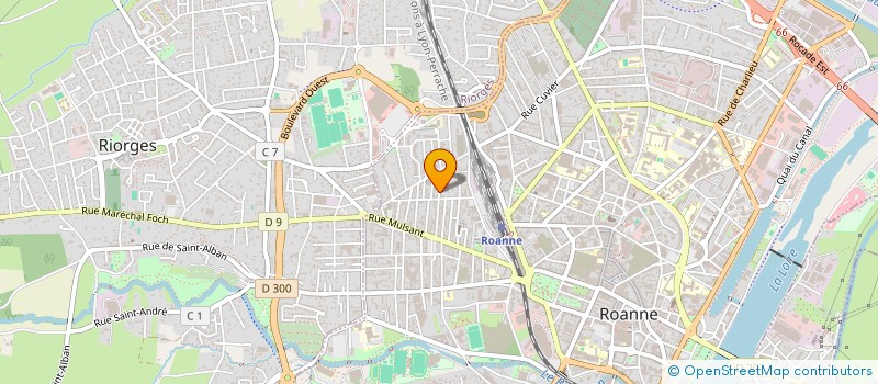 localisation de l'entreprise MONSIEUR TIMOTHEE GIRERD à ROANNE