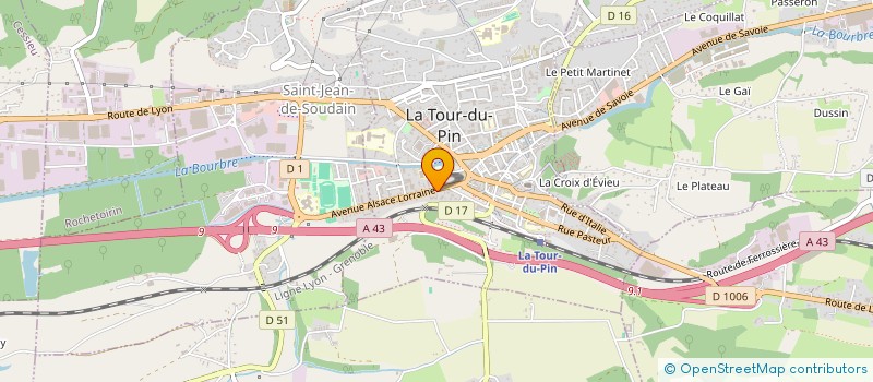 localisation de l'entreprise MONSIEUR TIMOTHEE GRANGETTE  LA TOUR-DU-PIN