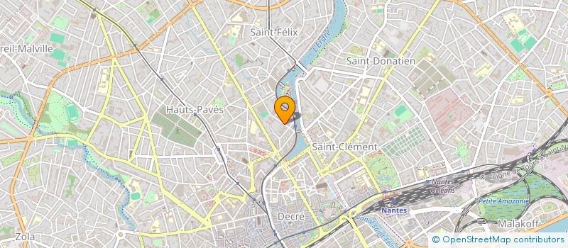 localisation de l'entreprise MONSIEUR TIMOTHEE GRIMALDI à NANTES