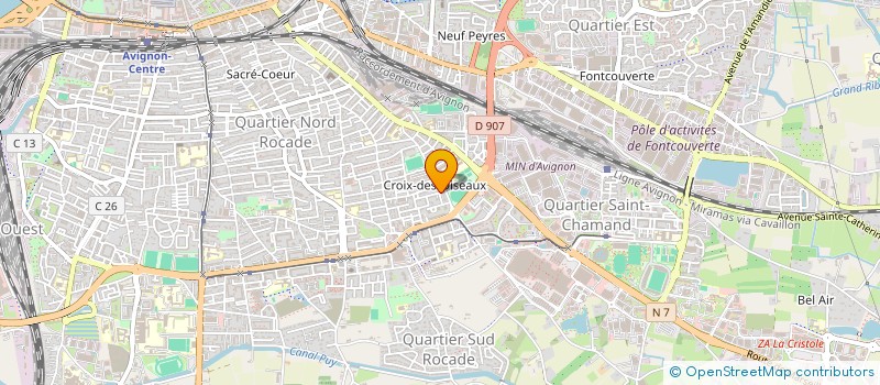 localisation de l'entreprise MONSIEUR TIMOTHEE GUIN à AVIGNON