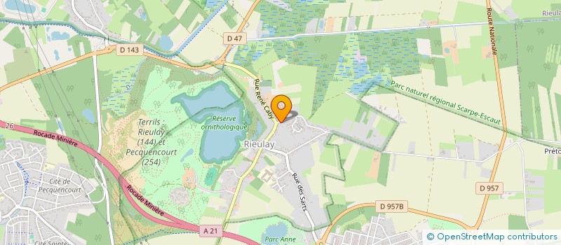 localisation de l'entreprise MONSIEUR TIMOTHEE HEMMERICK SICARD  RIEULAY