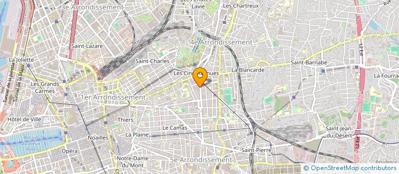 localisation de l'entreprise MONSIEUR TIMOTHEE JEAN GENET à MARSEILLE
