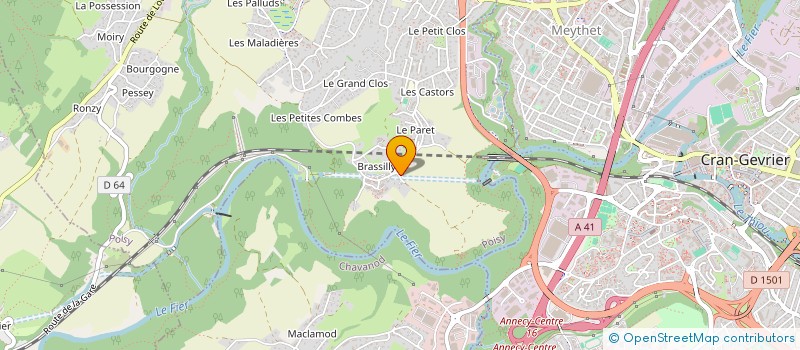 localisation de l'entreprise MONSIEUR TIMOTHEE JORE  POISY