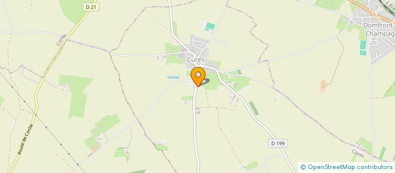 localisation de l'entreprise MONSIEUR TIMOTHEE KOSMALSKI  CURES