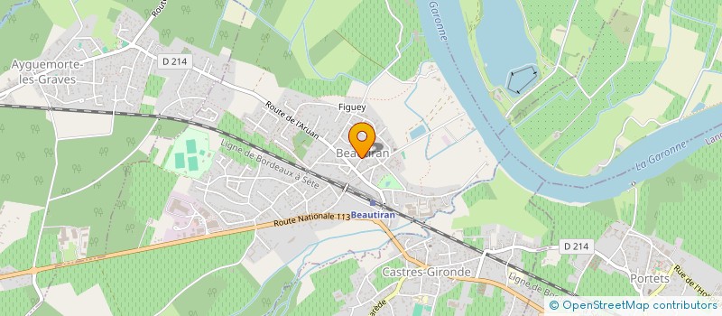 localisation de l'entreprise MONSIEUR TIMOTHEE LAFITTE  BEAUTIRAN