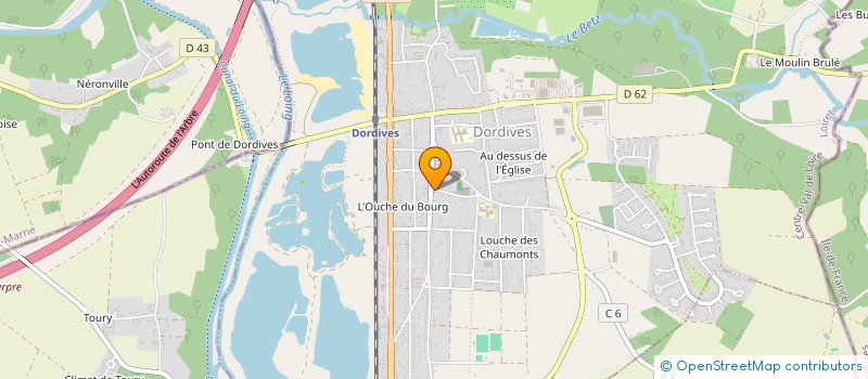 localisation de l'entreprise MONSIEUR TIMOTHEE LEMAITRE  DORDIVES