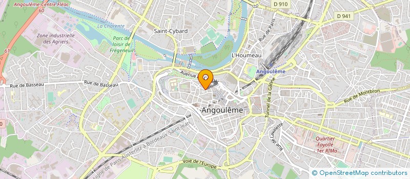 localisation de l'entreprise MONSIEUR TIMOTHEE LEMOINE à ANGOULEME