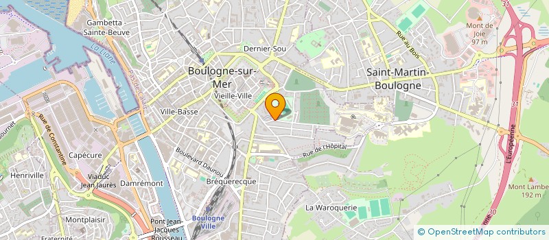 localisation de l'entreprise MONSIEUR TIMOTHEE LEPORCQ à BOULOGNE-SUR-MER