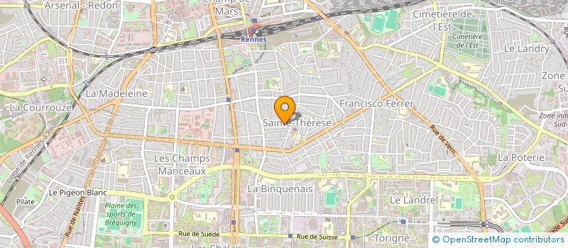 localisation de l'entreprise MONSIEUR TIMOTHEE LEVEQUE à RENNES