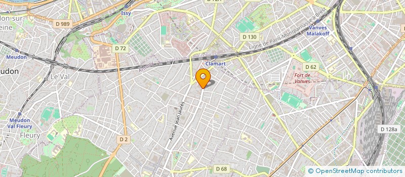localisation de l'entreprise MONSIEUR TIMOTHEE LEVI à CLAMART