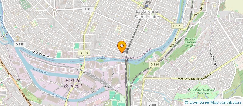 localisation de l'entreprise MONSIEUR TIMOTHEE LHOMME à SAINT-MAUR-DES-FOSSES