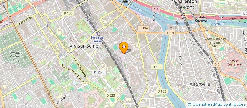 localisation de l'entreprise MONSIEUR TIMOTHEE LUCE  IVRY-SUR-SEINE