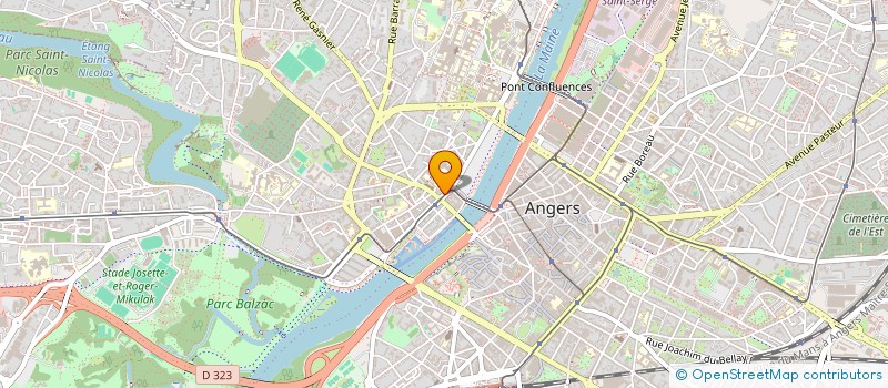 localisation de l'entreprise MONSIEUR TIMOTHEE MAHEUX à ANGERS