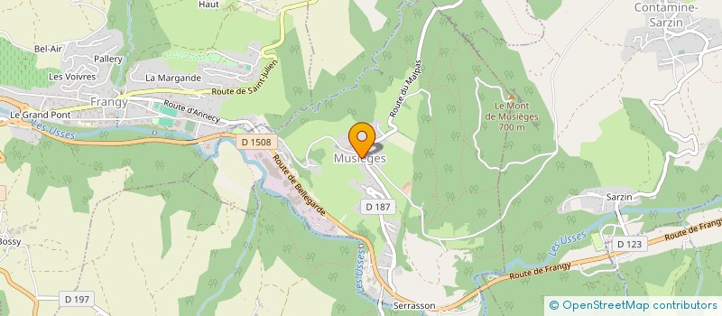 localisation de l'entreprise MONSIEUR TIMOTHEE MARET--BENOIT  MUSIEGES