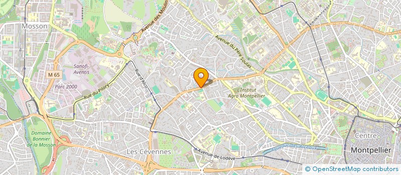 localisation de l'entreprise MONSIEUR TIMOTHEE MBARGA BINDZI à MONTPELLIER