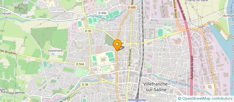 localisation de l'entreprise MONSIEUR TIMOTHEE MERTZ à VILLEFRANCHE-SUR-SAONE