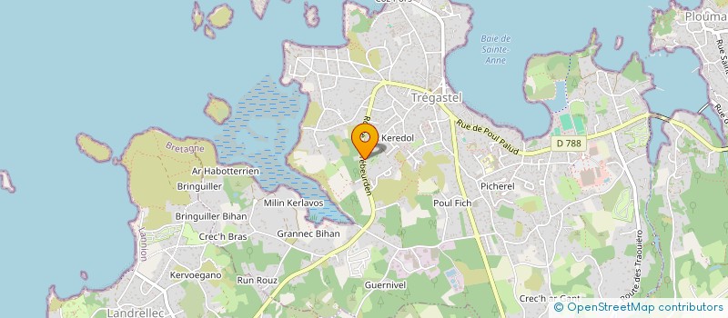 localisation de l'entreprise MONSIEUR TIMOTHEE MESSAGER  PLEUMEUR-BODOU