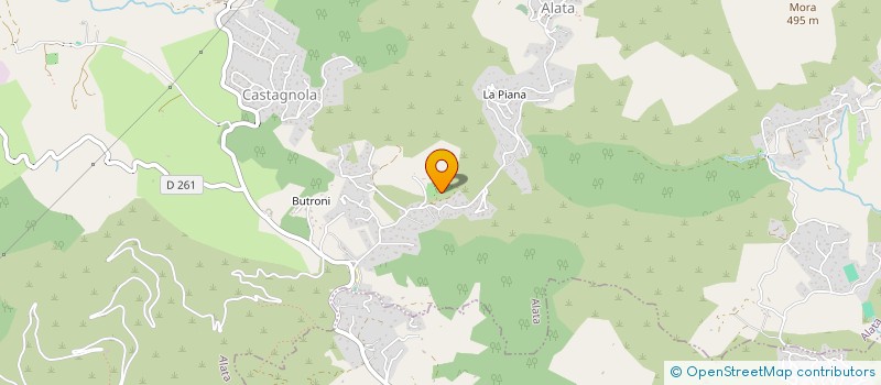 localisation de l'entreprise MONSIEUR TIMOTHEE MILLELIRI  ALATA