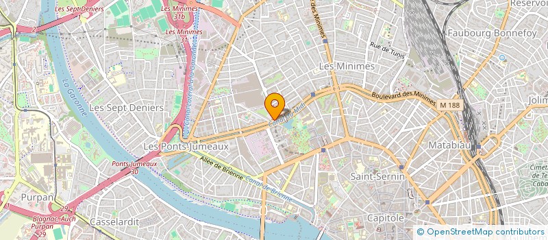 localisation de l'entreprise MONSIEUR TIMOTHEE MURCIER à TOULOUSE