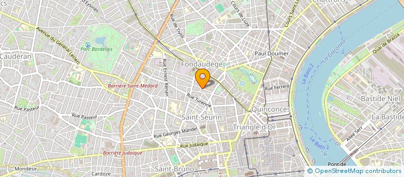 localisation de l'entreprise MONSIEUR TIMOTHEE NAZE  BORDEAUX