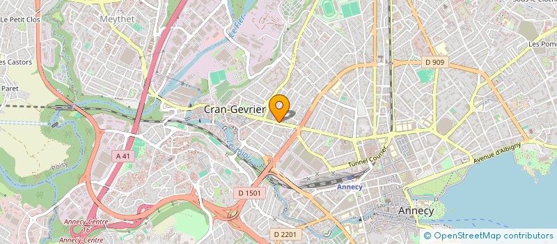 localisation de l'entreprise MONSIEUR TIMOTHEE NICOULIN  ANNECY