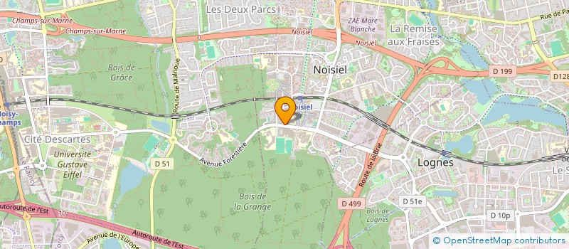 localisation de l'entreprise MONSIEUR TIMOTHEE OLINGA  NOISIEL