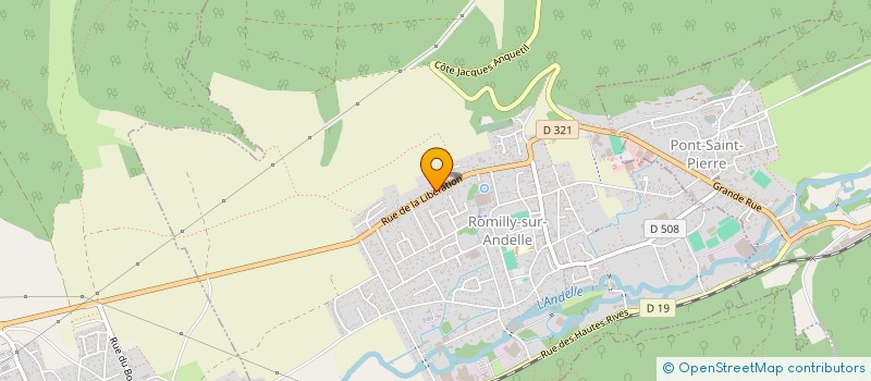 localisation de l'entreprise MONSIEUR TIMOTHEE OLLIVIER  ROMILLY-SUR-ANDELLE