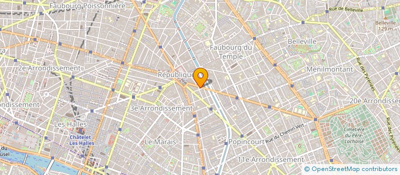 localisation de l'entreprise MONSIEUR TIMOTHEE OTTOZ  PARIS