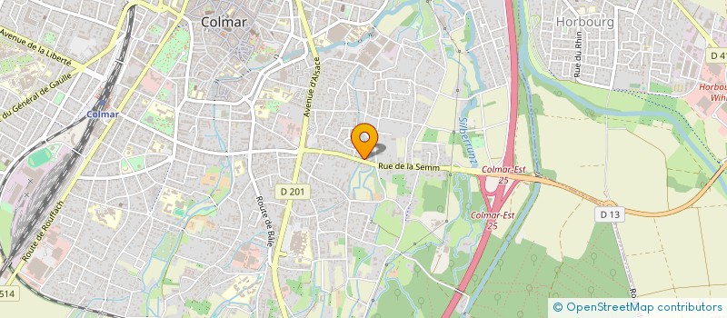 localisation de l'entreprise MONSIEUR TIMOTHEE PARRATTE  COLMAR