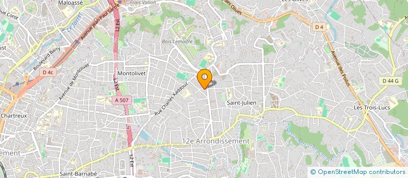 localisation de l'entreprise MONSIEUR TIMOTHEE PESCE à MARSEILLE